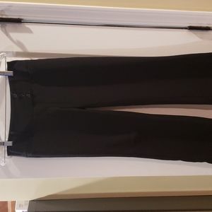Black Pinstripe Pants